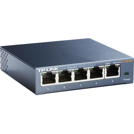 Switch, 5 port, 10/100/1000Mbps, TP-LINK "TL-SG105" Switch, 5 port, 10/100/1000Mbps, TP-LINK "TL-SG105"