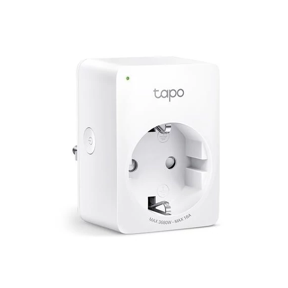 Okos dugalj, Wi-Fi, fogyasztásmérő, TP-LINK, "Tapo P110"