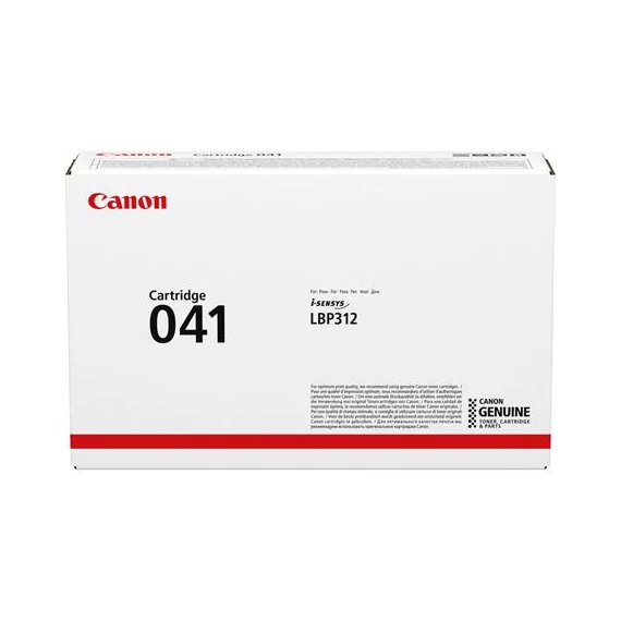 CRG-041 Lézertoner i-SENSYS LBP312x nyomtatóhoz, CANON, fekete, 10k