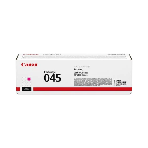 CRG-045 Lézertoner i-SENSYS LBP613Cdw, LBP611Cn MF635Cx, MF633Cdw, MF631Cn nyomtatókhoz, CANON, magenta, 1,3k