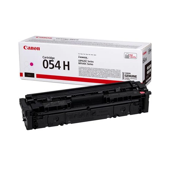 CRG-054H Lézertoner i-Sensys LBP621 623, MF641, 643 nyomtatókhoz, CANON, magenta, 2,3k