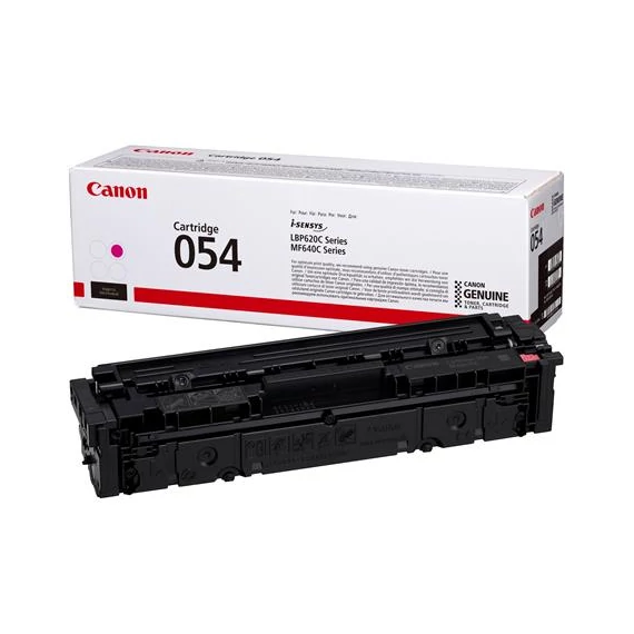 CRG-054 Lézertoner i-Sensys LBP621 623, MF641, 643 nyomtatókhoz, CANON, magenta, 1,2k