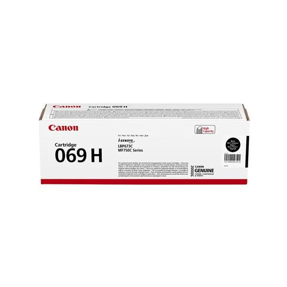 CRG-069H Lézertoner, i-SENSYS LBP 673Cdw nyomtatóhoz, CANON, fekete, 7,6k