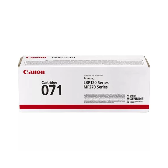 CRG-071 Lézertoner i-Sensys LBP122dw, MF272dw nyomtatókhoz, CANON, fekete, 1,2K