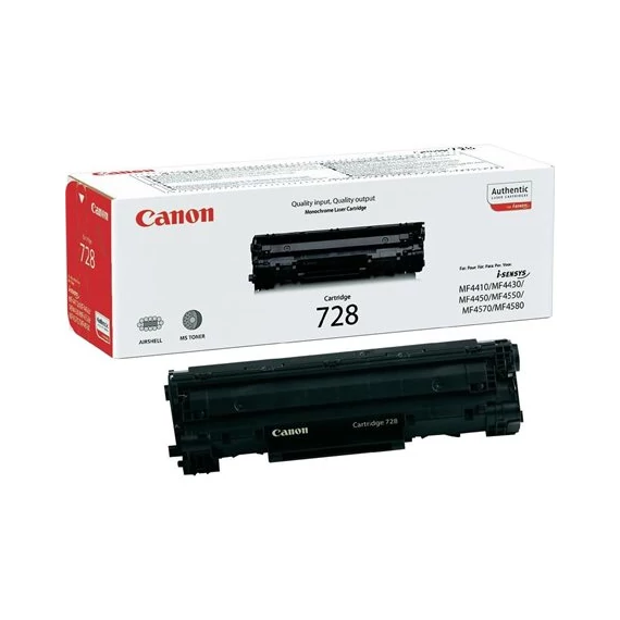 CRG-728 Lézertoner i-SENSYS MF4410, 4430, 4450 nyomtatókhoz, CANON, fekete, 2,1k