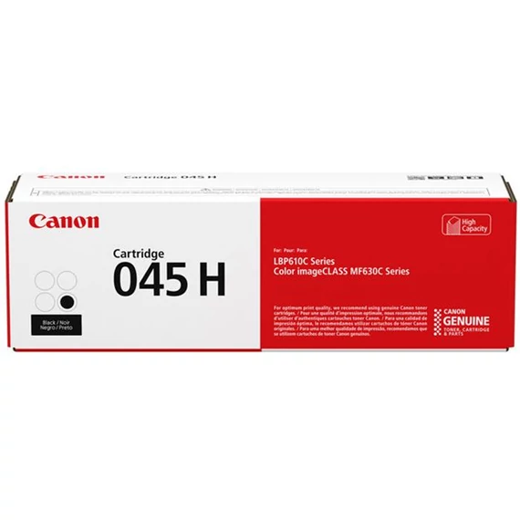 CRG-045HB Lézertoner LBP613Cdw, LBP611Cn, MF635Cx nyomtatókhoz, CANON, fekete, 2,8K