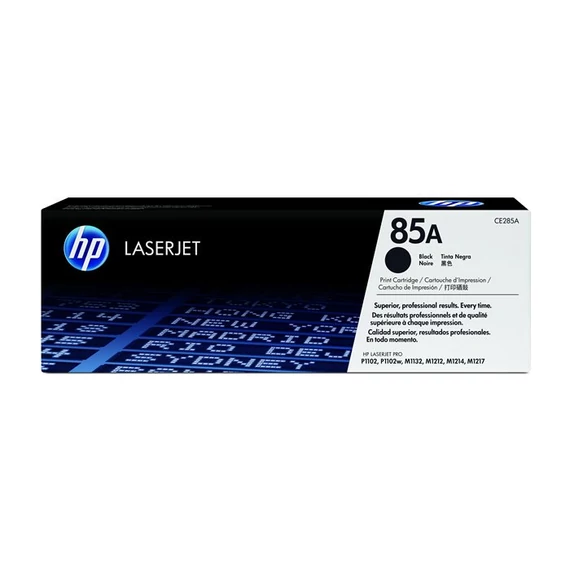CE285A Lézertoner LaserJet P1102 nyomtatóhoz, HP 85A, fekete, 1,6k CE285A Lézertoner LaserJet P1102 nyomtatóhoz, HP 85A, fekete, 1,6k
