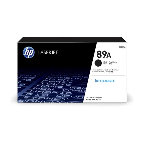 CF289A Lézertoner Enterprise M507, MFP M528 nyomtatókhoz, HP 89A, fekete, 5k