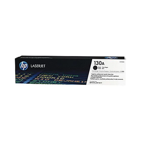 CF350A Lézertoner Color LaserJet Pro MFP M176n nyomtatóhoz, HP 130A, fekete, 1,3k