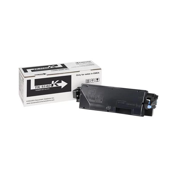 TK5140K Lézertoner P6130cdn, M6030cdn, M6530cdn nyomtatókhoz, KYOCERA, fekete, 7k