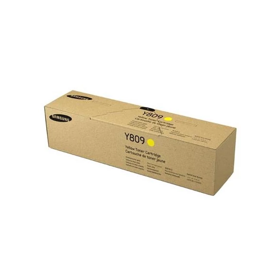 CLT-Y809S Lézertoner CLX9201, 9251, 9301 nyomtatókhoz, SAMSUNG, sárga, 15k