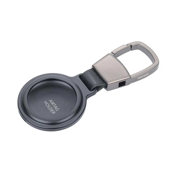 Kulcstartó, TROIKA "Airtag", fekete Kulcstartó, TROIKA "Airtag", fekete