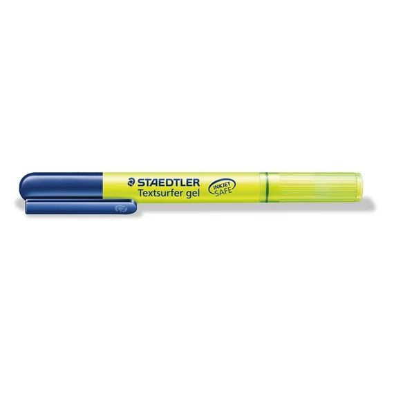 Szövegkiemelő, 3 mm, zselés, STAEDTLER "Textsurfer Gel 264", sárga