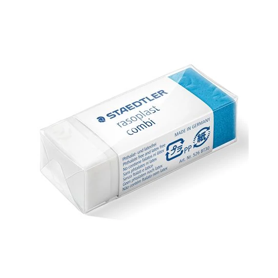 Radír, kombinált, STAEDTLER "Rasoplast Combi 526 BT"