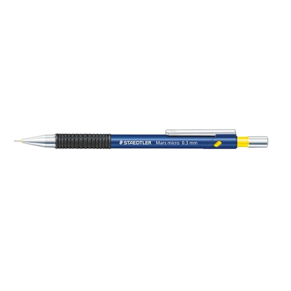 Nyomósirón, 0,3 mm, STAEDTLER "Mars micro 775", kék