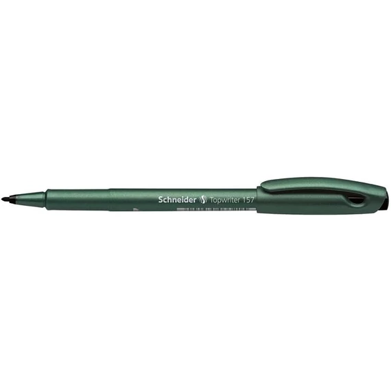 Rostirón, 0,8 mm, SCHNEIDER "Topwriter 157", fekete
