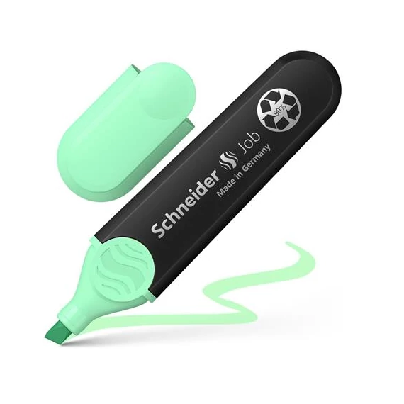 Szövegkiemelő, 1-5 mm, SCHNEIDER "Job Pastel", menta Szövegkiemelő, 1-5 mm, SCHNEIDER "Job Pastel", menta