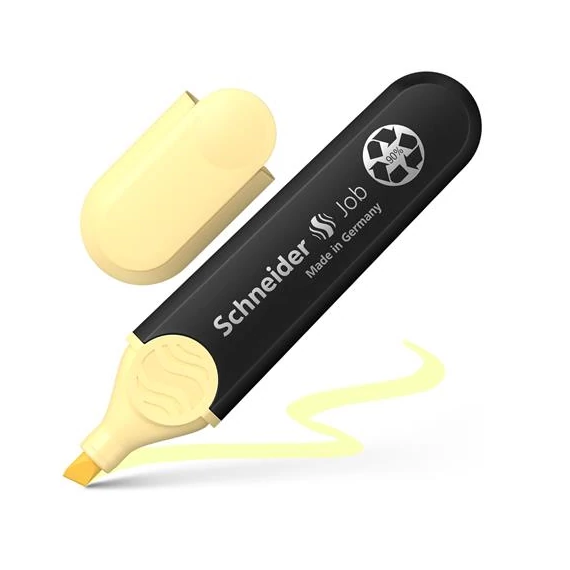 Szövegkiemelő, 1-5 mm, SCHNEIDER "Job Pastel", vanília Szövegkiemelő, 1-5 mm, SCHNEIDER "Job Pastel", vanília
