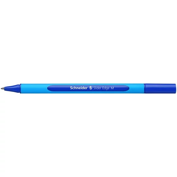 Golyóstoll, 0,5 mm, kupakos, SCHNEIDER "Slider Edge M", kék Golyóstoll, 0,5 mm, kupakos, SCHNEIDER "Slider Edge M", kék