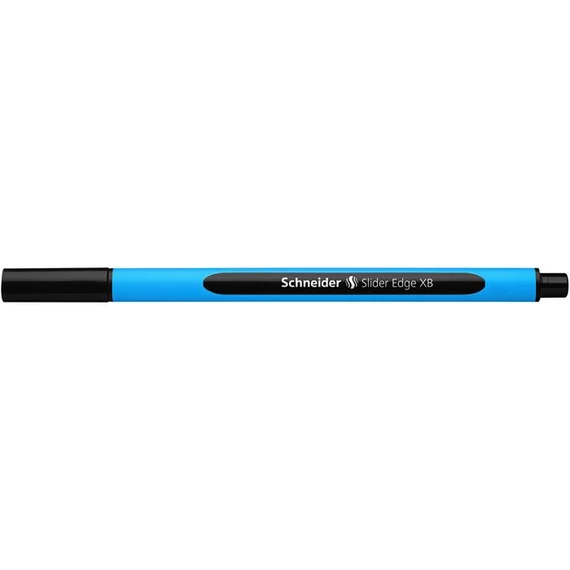 Golyóstoll, 0,7 mm, kupakos, SCHNEIDER "Slider Edge XB", fekete