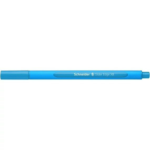 Golyóstoll, 0,7 mm, kupakos, SCHNEIDER "Slider Edge XB", világoskék