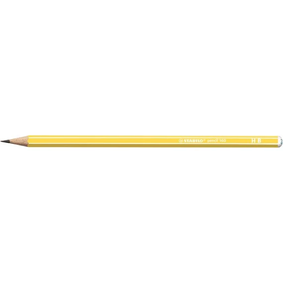 Grafitceruza, HB, hatszögletű, STABILO "Pencil 160", sárga