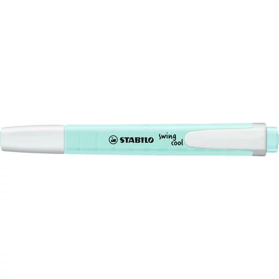 Szövegkiemelő, 1-4 mm, STABILO "Swing Cool Pastel", türkiz