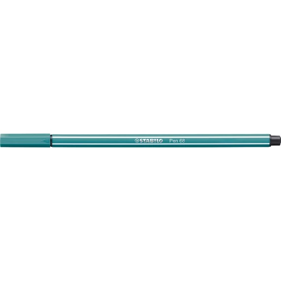 Rostirón, 1 mm, STABILO "Pen 68", türkizkék