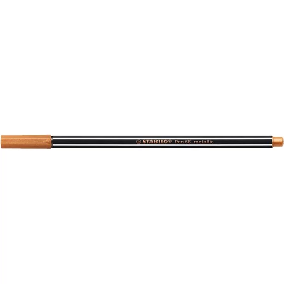 Rostirón, 1,4 mm, STABILO "Pen 68 metallic", bronz