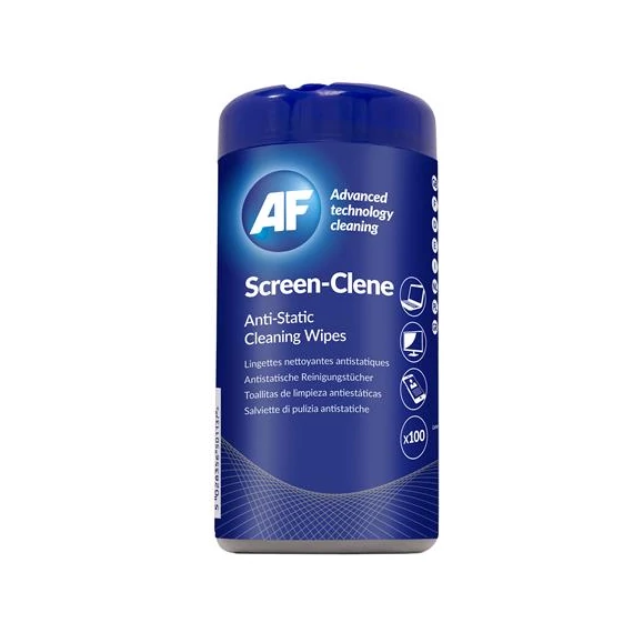 Tisztítókendő, képernyőhöz, antisztatikus, 100 db, AF "Screen-Clene" Tisztítókendő, képernyőhöz, antisztatikus, 100 db, AF "Screen-Clene"