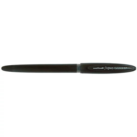 Zseléstoll, 0,4 mm, kupakos, UNI "UM-170 Signo Gelstick", fekete
