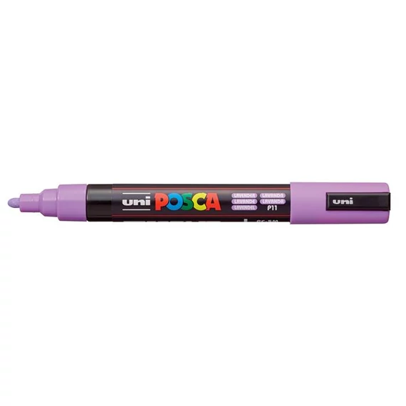 Dekormarker, 1,8-2,5 mm, UNI "Posca PC-5M", levendula