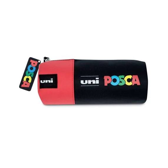 Tolltartó, henger alakú, UNI "Posca", piros