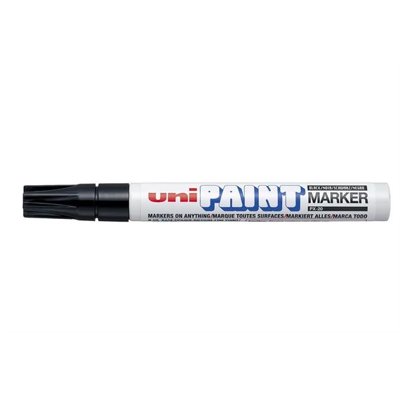 Lakkmarker, 2,2-2,8 mm, UNI "PX-20", fekete