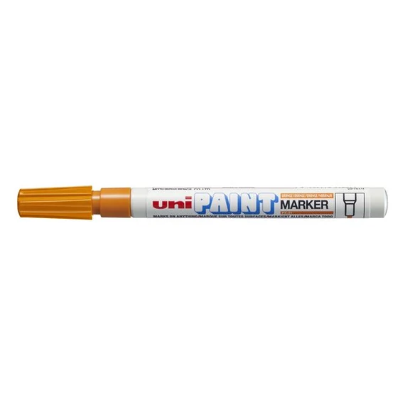 Lakkmarker, 0,8-1,2 mm, UNI "PX-21", narancs