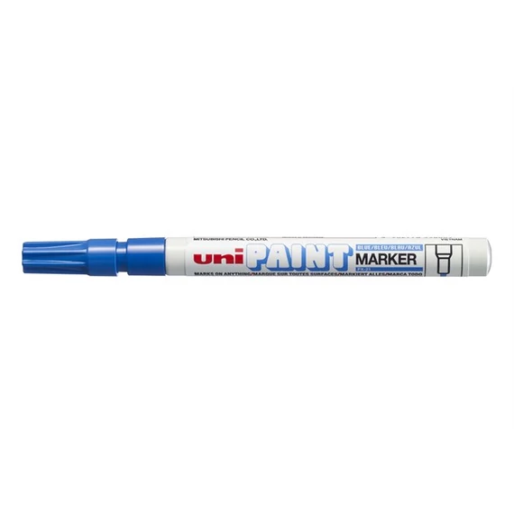 Lakkmarker, 0,8-1,2 mm, UNI "PX-21", sötétkék Lakkmarker, 0,8-1,2 mm, UNI "PX-21", sötétkék