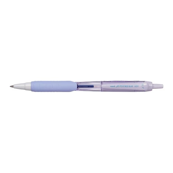 Golyóstoll, 0,38 mm, nyomógombos, UNI "SXN-101FL", levendula