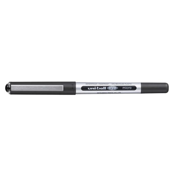 Rollertoll, 0,3 mm, UNI "UB-150E Eye Micro Eco", fekete