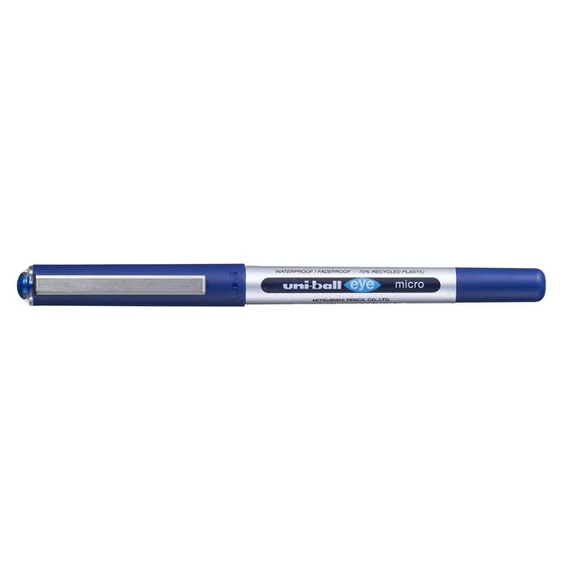 Rollertoll, 0,3 mm, UNI "UB-150E Eye Micro Eco", kék