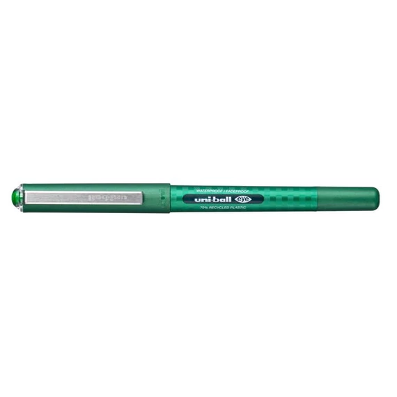 Rollertoll, 0,5 mm, UNI "UB-157DE Eye Eco", zöld