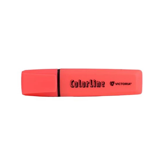 Szövegkiemelő, 1-5 mm, VICTORIA OFFICE, "ColorLine", rózsaszín
