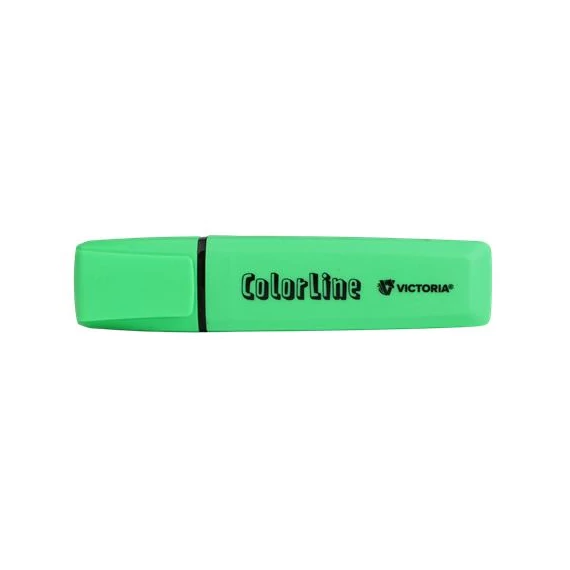 Szövegkiemelő, 1-5 mm, VICTORIA OFFICE, "ColorLine", zöld