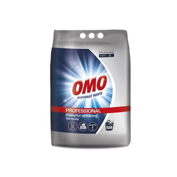 Mosópor, 7 kg, OMO, fehér ruhákhoz