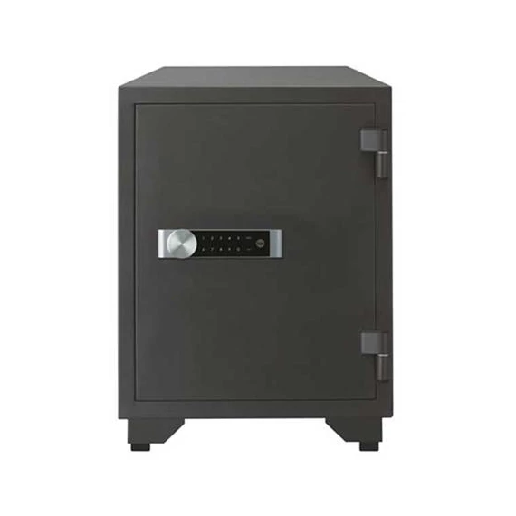 Tűzálló széf, elektronikus zár, 64 l, 695x500x500 mm, YALE "YFM/695/FG2/B"