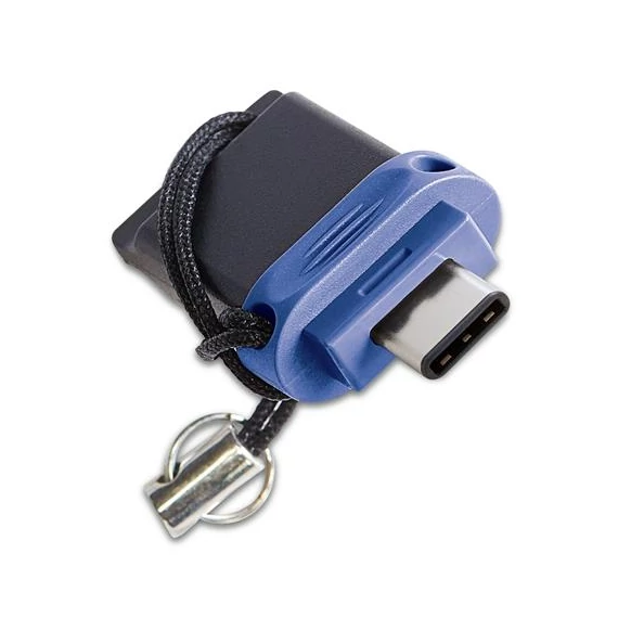 Pendrive, 32GB, USB 3.2+USB-C adapter, VERBATIM "Dual"