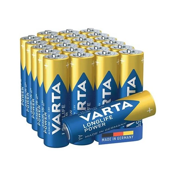 Elem, AA ceruza, 24 db, műanyagmentes, VARTA "Longlife Power"
