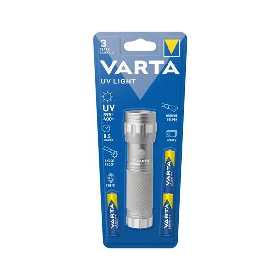 UV pénzvizsgáló lámpa, LED, VARTA "UV Light"