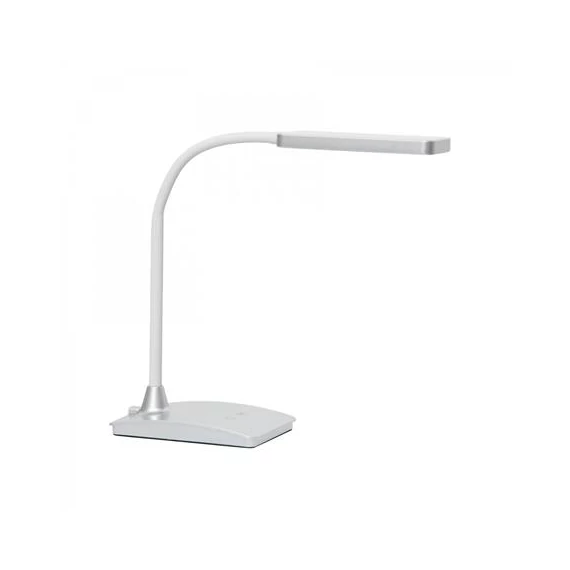 Asztali lámpa, LED, szabályozható, MAUL "Pearly colour vario", ezüst