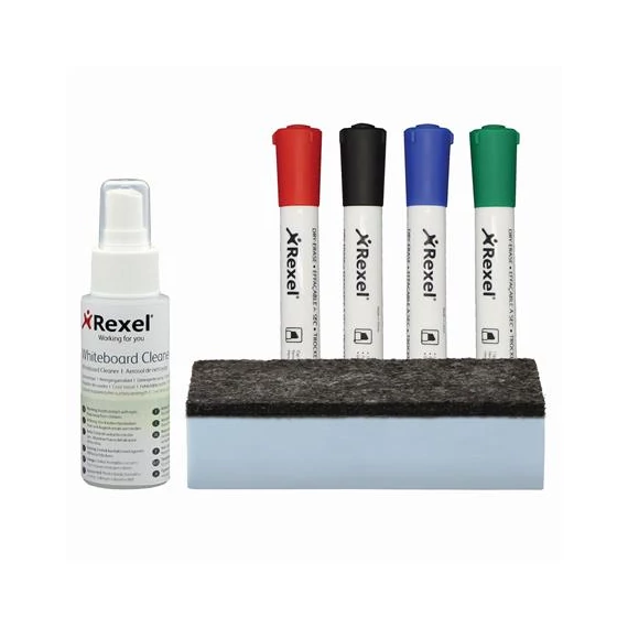 Kezdőkészlet fehértáblákhoz, NOBO/REXEL "Quartet"