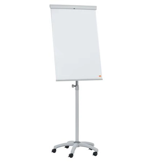 Flipchart tábla, mobil, mágneses felület, NOBO "Essentials", fehér